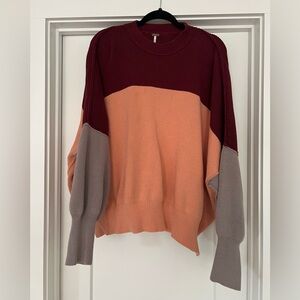 Free People Block Easy Street Sweater Tunic